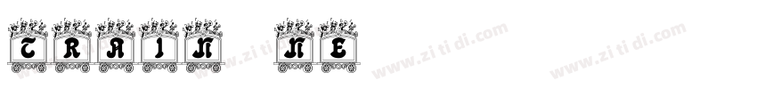 Train One字体转换